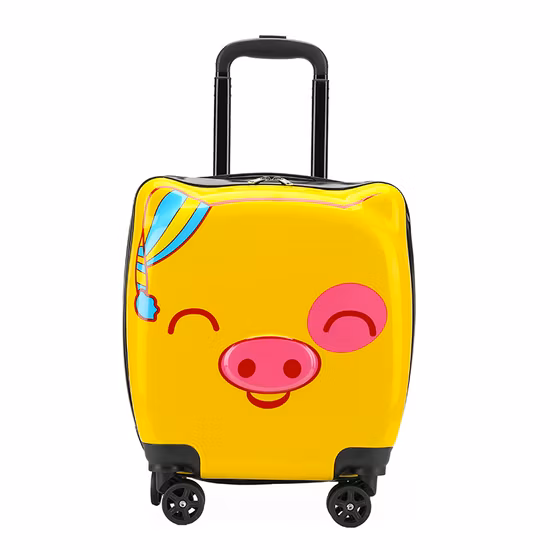 사용자 정의 가능한 새로운 패션 디자이너 중국 공장 가방 ABS + PC 알루미늄/PP/폴리카보네이트 트롤리 여행 하드 케이스/쉘 가방 수하물 어린이 및 성인용