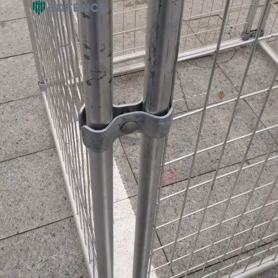 Newest Professional Indoor and Outdoor Walk-in Iron Fence Dog Kennel