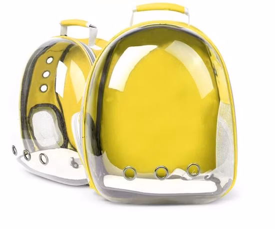 휴대용 투명 전체보기 애완 동물 캐리어 배낭